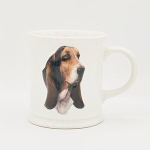 Basset Hound EXPRES Coffee Mug with 3D Dog Design